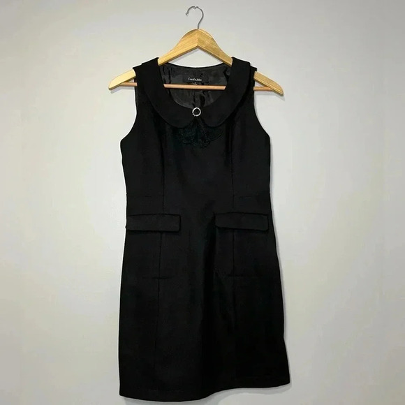 Carol & John Black Wool Jumper Dress - Picture 1 of 10